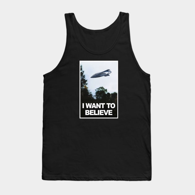 I want to believe... Orville Tank Top by gnotorious